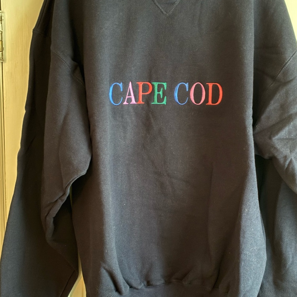 Sweatshirt Cape Cod logo, navy blue, ex large